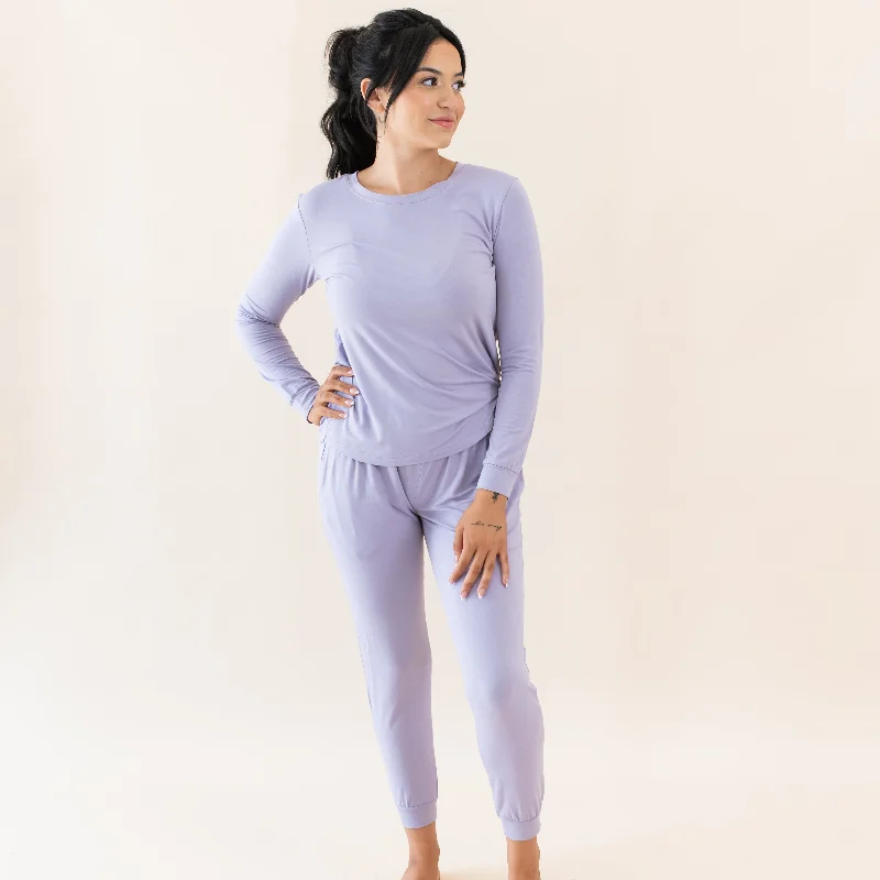 Women's Jogger Pajama Set in Taro